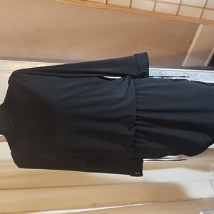 White House Black Market Sleek**Sexy**Black Dress Size  Med
